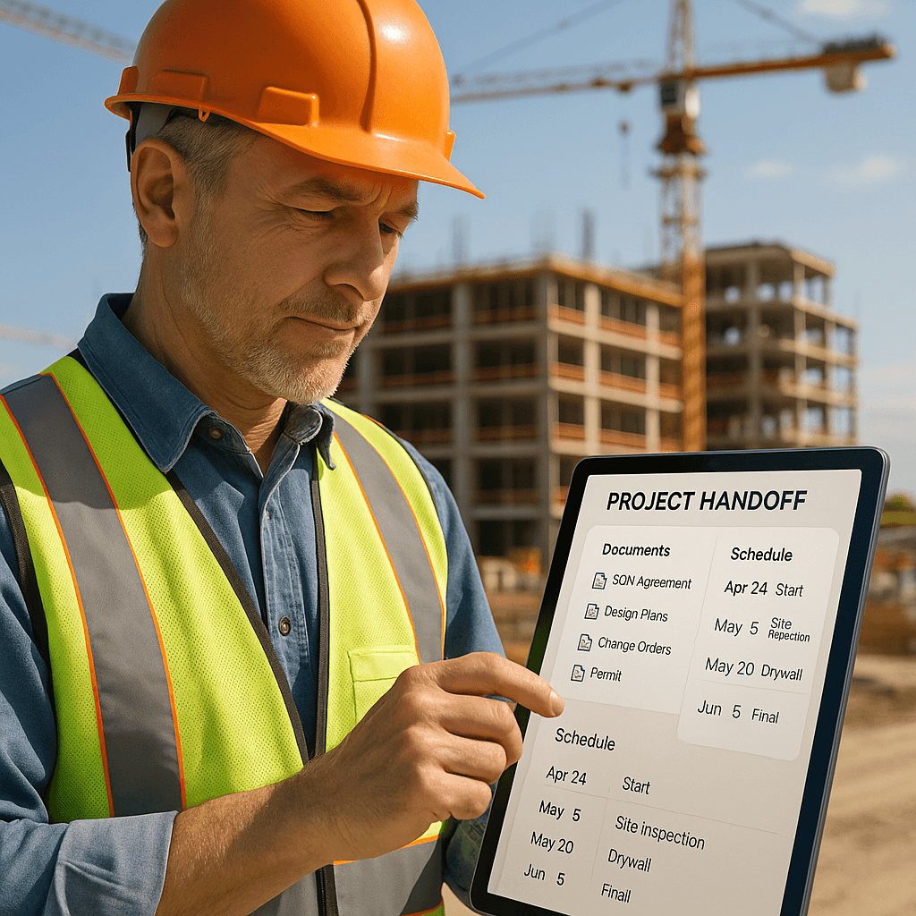 Simplify Project Handoffs with Clear Documentation for Contractors