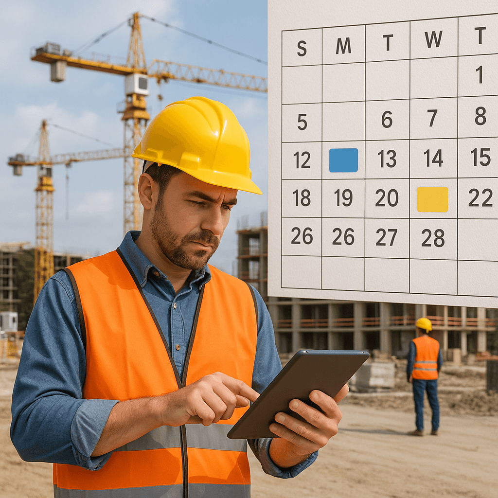 How Digital Scheduling Eases Contractor Workforce Challenges in 2025