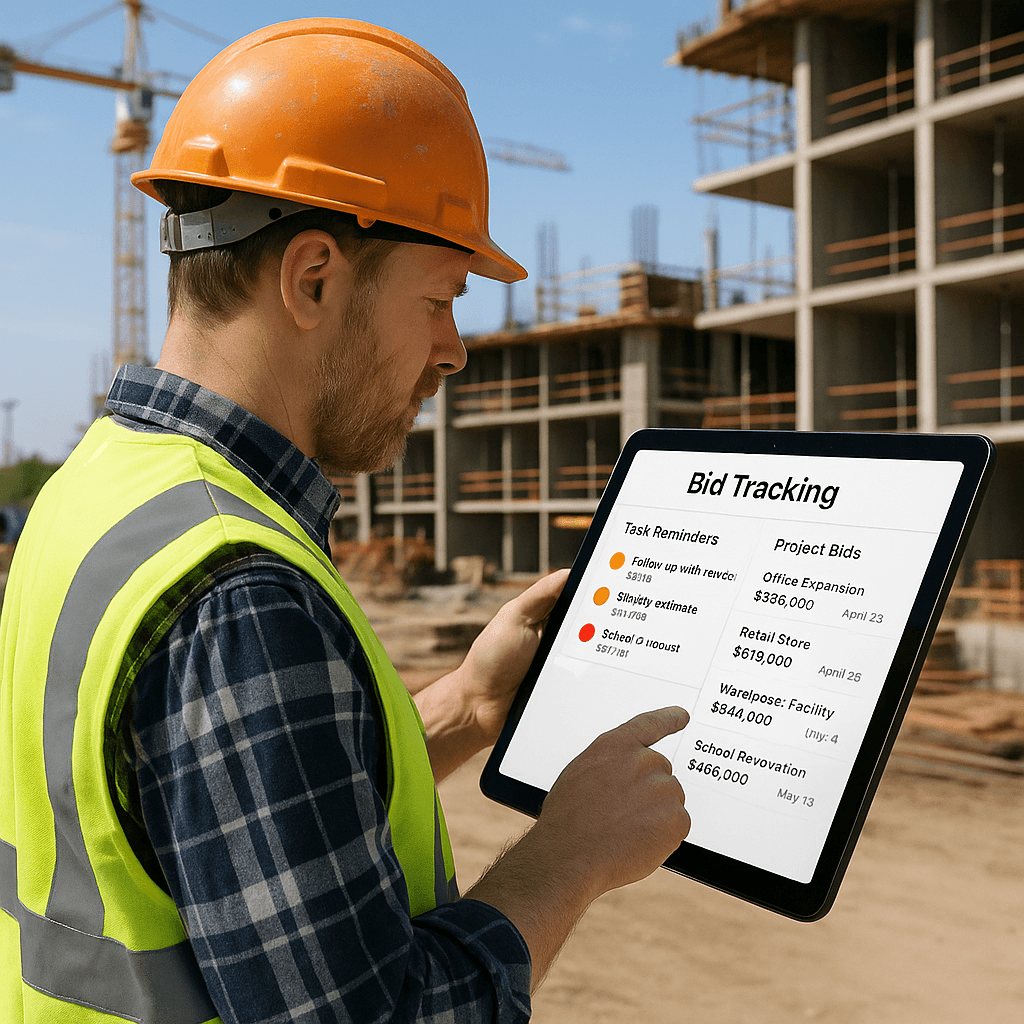 How Simplified Bid Tracking Prevents Lost Jobs and Boosts Contractor Efficiency