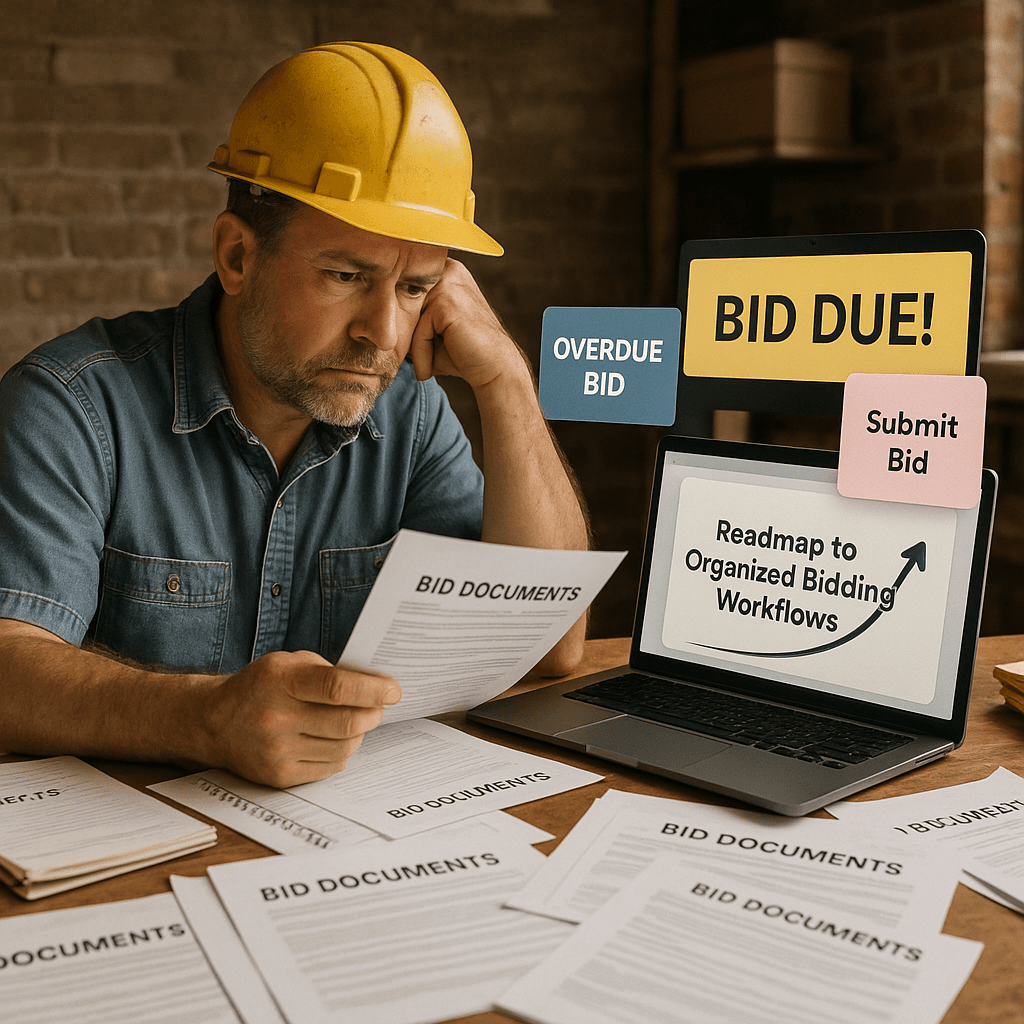 Avoid Lost and Late Bids with Simple Bid Tracking