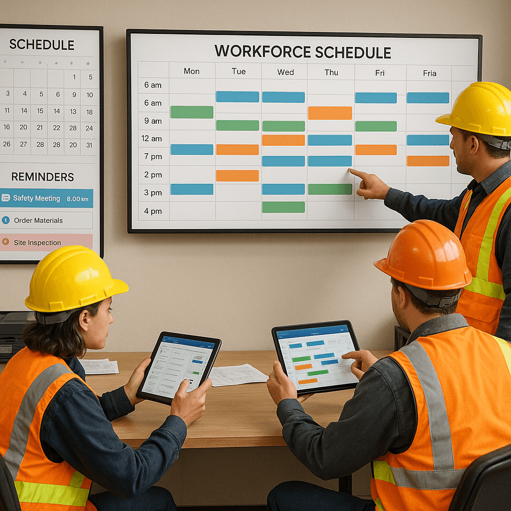 Simplify Workforce Scheduling to Avoid Costly Project Delays