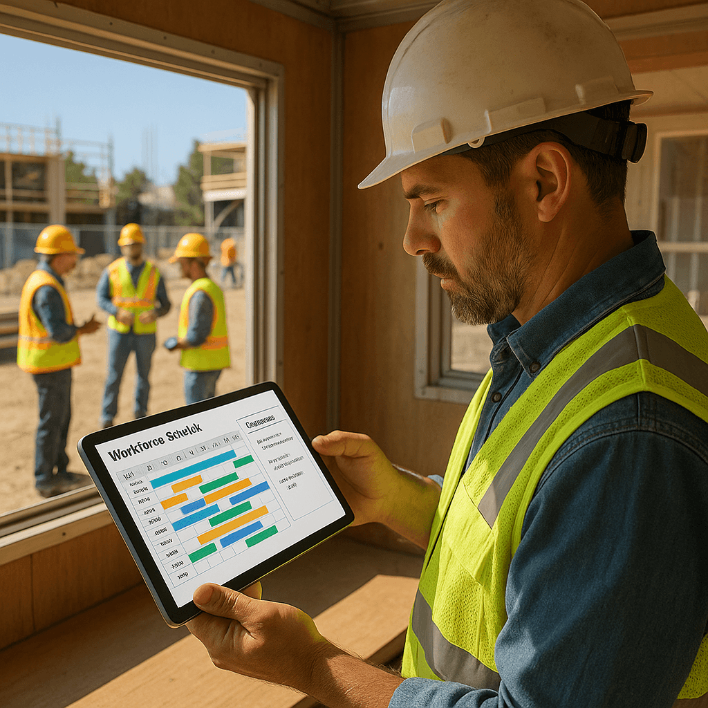 Mastering Workforce Scheduling and Compliance Reminders to Cut Jobsite Chaos
